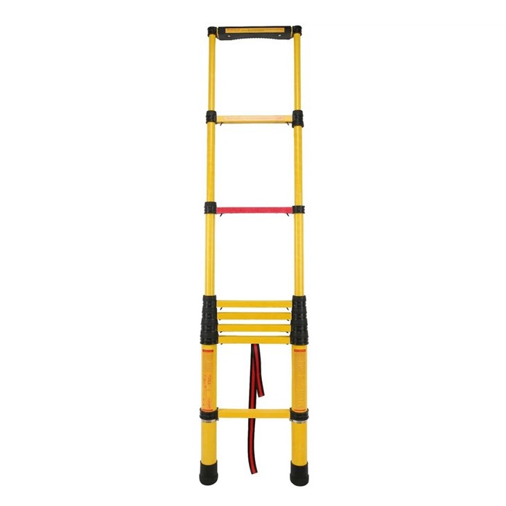 Üvegszálas hordozható teleszkópos létra